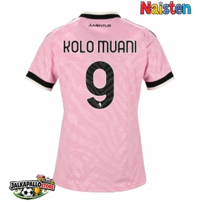 Juventus Randal Kolo Muani #9 Vieraspaita Naisten 2026-27 Lyhythihainen